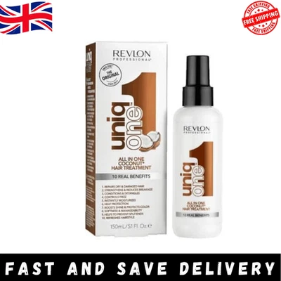 Revlon Uniq 1 All In One Hair Treatment Damaged Hair Repair Protection FAST P&P