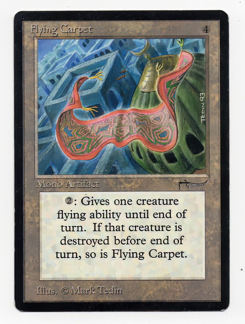 Flying Carpet Arabian Nights Regular, F/VF, LP, Mark Tedin