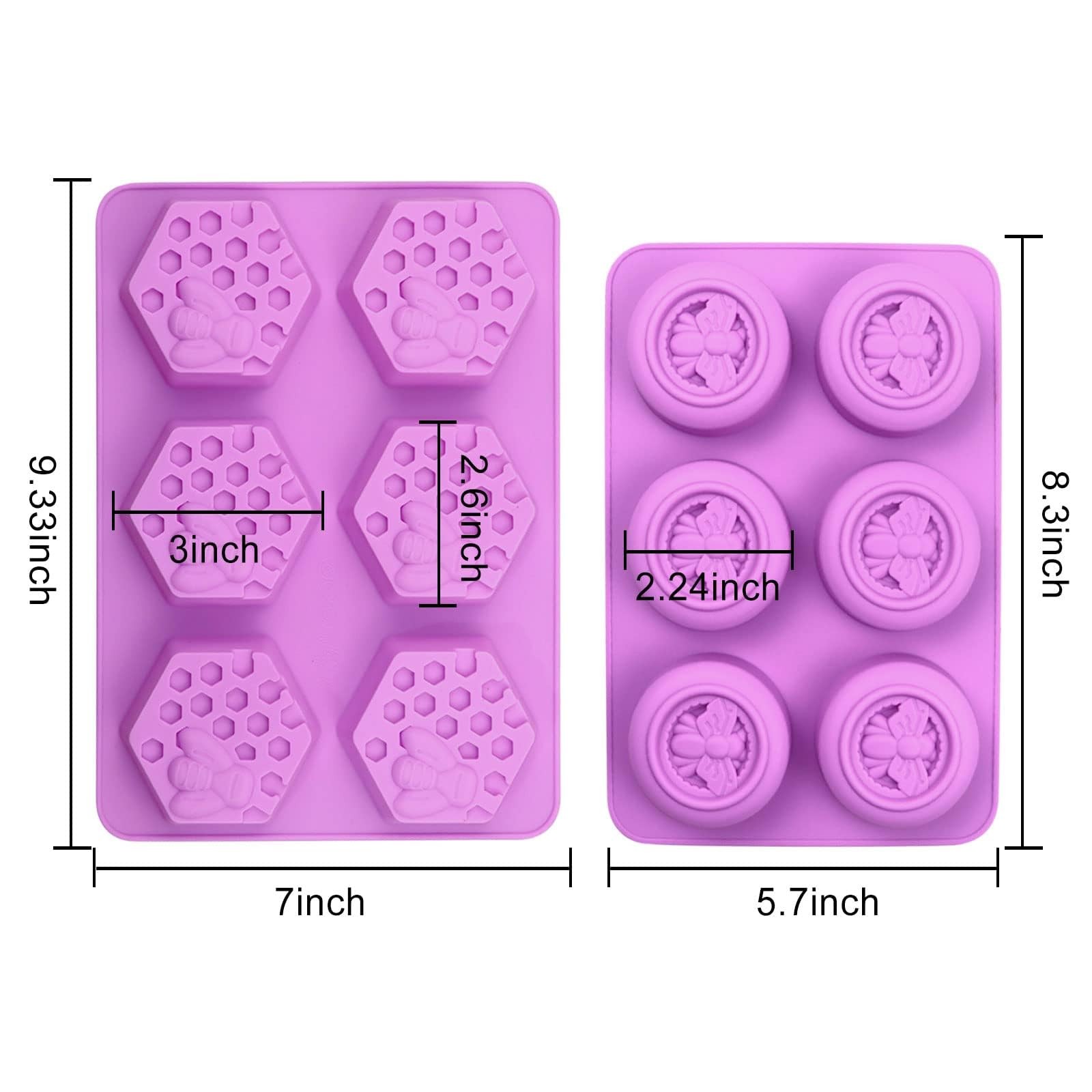 Soap Molds, Soap Molds for Soap Making, Perfect for Bee Soap Making, Honey Si...