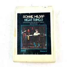 Ronnie Milsap Night Things 8-Track Tape 1975 RCA Country