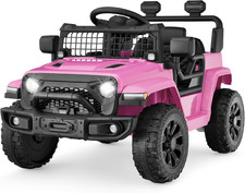 6V Kids Ride on Toy, Mini Truck, Electric Play Car W/Parent Remote Control, 4-Wh