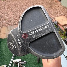 Odyssey 2-Ball DFX Putter Steel Shaft Winn Jumbo Lite Grip Mallet Design 32"