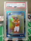 2024 Donruss Optic: Aqua /299 (RC) - Bo Nix (#209) PSA 9