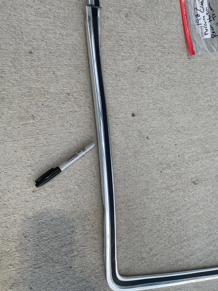 🔥 1987 Mercury Colony Park Hatch Glass Trim - 4 Pieces - READ - Image 3 of 4