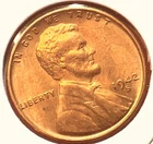 1942-S Lincoln Wheat Cent Penny GEM RED BU From an Original Bank Roll