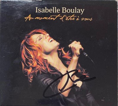 Isabelle Boulay - Au Moment D'Etre A Vous (Digipak, Signiert) | CD