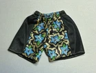 Vintage *Barbie* 90's Ken Clothes: Black & Blue Swim Shorts, 1994 Tropica Splash