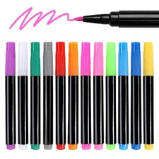Signsxcel12-Color Liquid Chalk Markers for Led Note Board, Compatible with Li...
