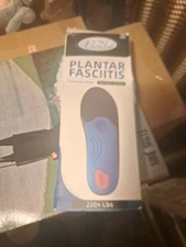 PCS Sole Orthotic Insoles Plantar Fasciitis  Men 11/Women 13 220+ LBS Pain Relie