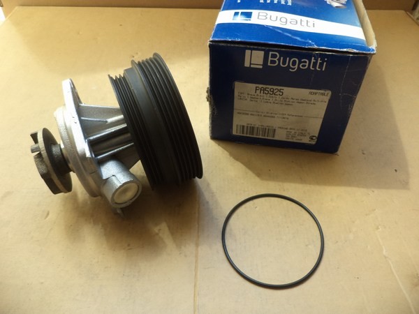 Pompe à eau Bugatti BG58 neuve pour pannes de refroidissement Lancia et Fiat 1.6