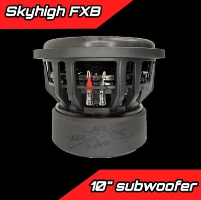 Skyhigh FXB 10'' Dual 2 Ohm Subwoofer 1000 Watts Rms D2