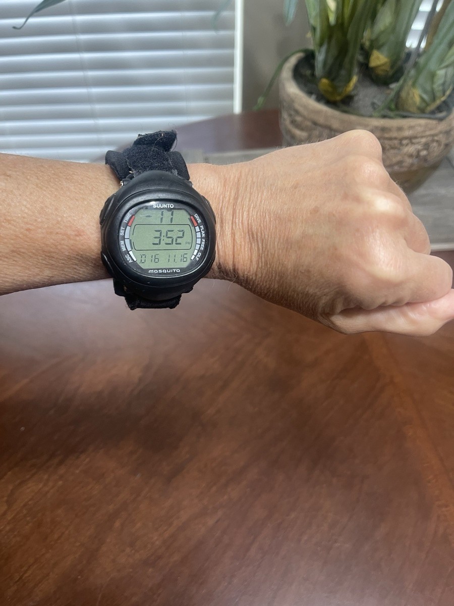 kohachan様へSUUNTO mosquito Suunto Mosquito Computer Diving Watch Comfort Band Soft Made in