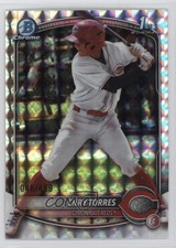 2025 Bowman Chrome Prospects Geometric Refractor /499 Enry Torres #BCP-168 15zu