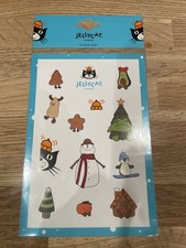 Jellycat Xmas Sticker  Set Brand New