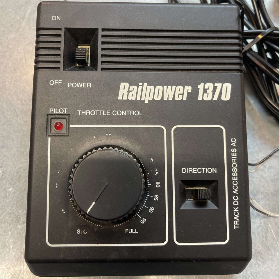 Railpower 1370 Model Train Powerpack Used Tested Working HO & N scale   - Image 2 of 4