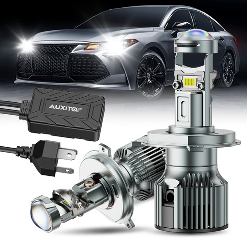 9003 H4 100W Mini Bi LED Projector Lens Headlight Bulbs Kit 400000LM Hi-Lo 6500K - Picture 13 of 30
