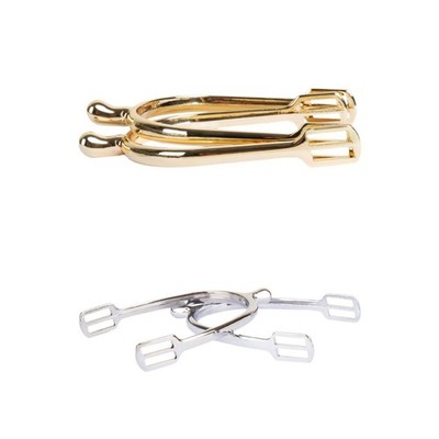 2 Western Pferdesporen, Zinklegierung, Antikes Reitaccessoire Zur Dekoration Und