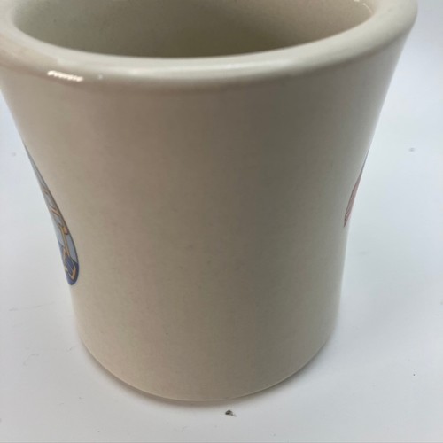 Taza de café militar USS Nassau LHA 4 Navy Mil-Art China Operación Escudo del Desierto - Imagen 5 de 9