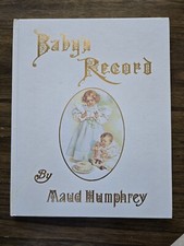 Vintage 1988 Baby Record By Maud Humphrey UNUSED BOOK