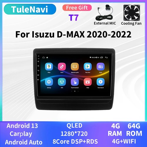 Per Isuzu D-Max DMAX Lettore Multimediale Carplay GPS Auto 4G Autoradio Stereo - Foto 27 di 31