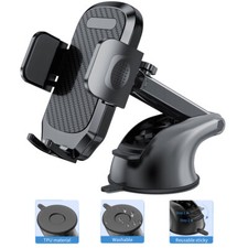 For Samsung Galaxy S24 Ultra/S24 /S24 FE Car Mount Phone Dashboard Holder Stand