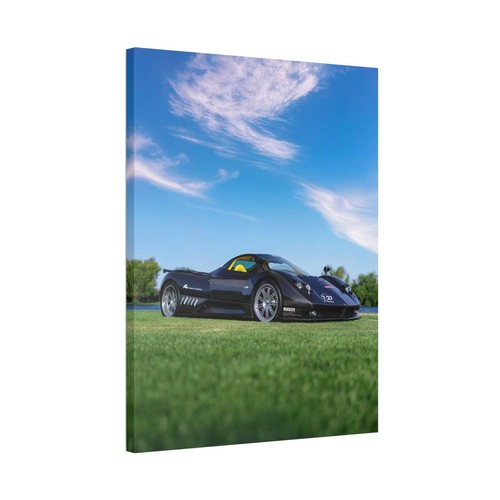 Pagani Zonda F Clubsport High Resolution Museum Quality Vertical Canvas Print #0 - Picture 4 of 10