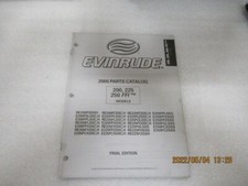 PM124 2000 Evinrude 200,225,250 FFI Final Edition Parts Catalog Manual 5001026