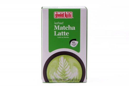 Gold Kili Instantgetränk Matcha Latte - 25g x 10 Beutel - 250g 10 Portionen
