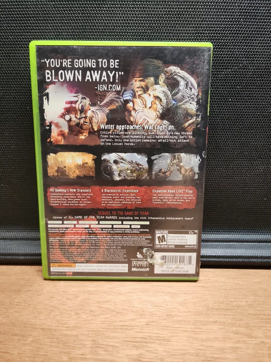 Best Buy: Gears of War Xbox 360 U19-00116