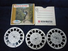 Natural Bridge of Virginia ViewMaster Reel set A828 view master
