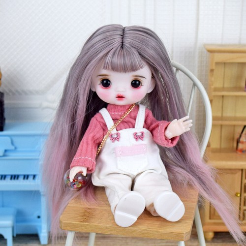 Mini 16cm Height Girl Doll Kids Toys Cute Doll with Clothes Full Set Finished - Picture 13 of 16