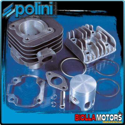 166.0076 ZYLINDER POLINI 70CC D.47 ADLY ATV 50 GUSSEISEN LUFT LAUF 39,2