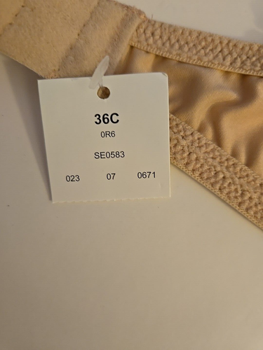 Maidenform 36C Bra Wireless Style 0322YQ Beige Self Expressions - Picture 8 of 8