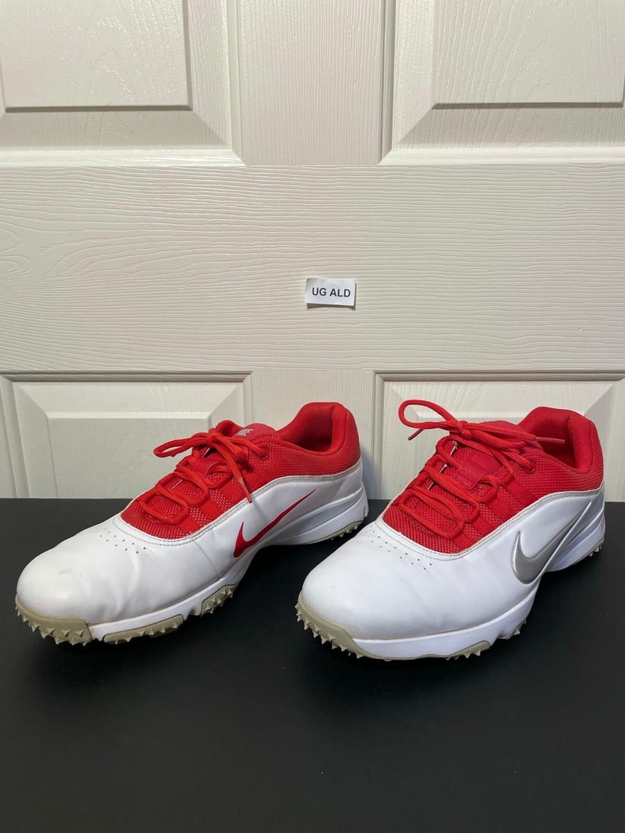 NIKE - ナイキ  ゴルフスパイク　エア　ライバル４　27cm Nike Air Rival 4 Soft Spike Golf Shoes Size Men's 9.5W Red