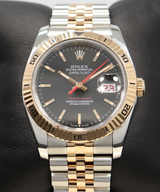 rolex turn o graph for sale