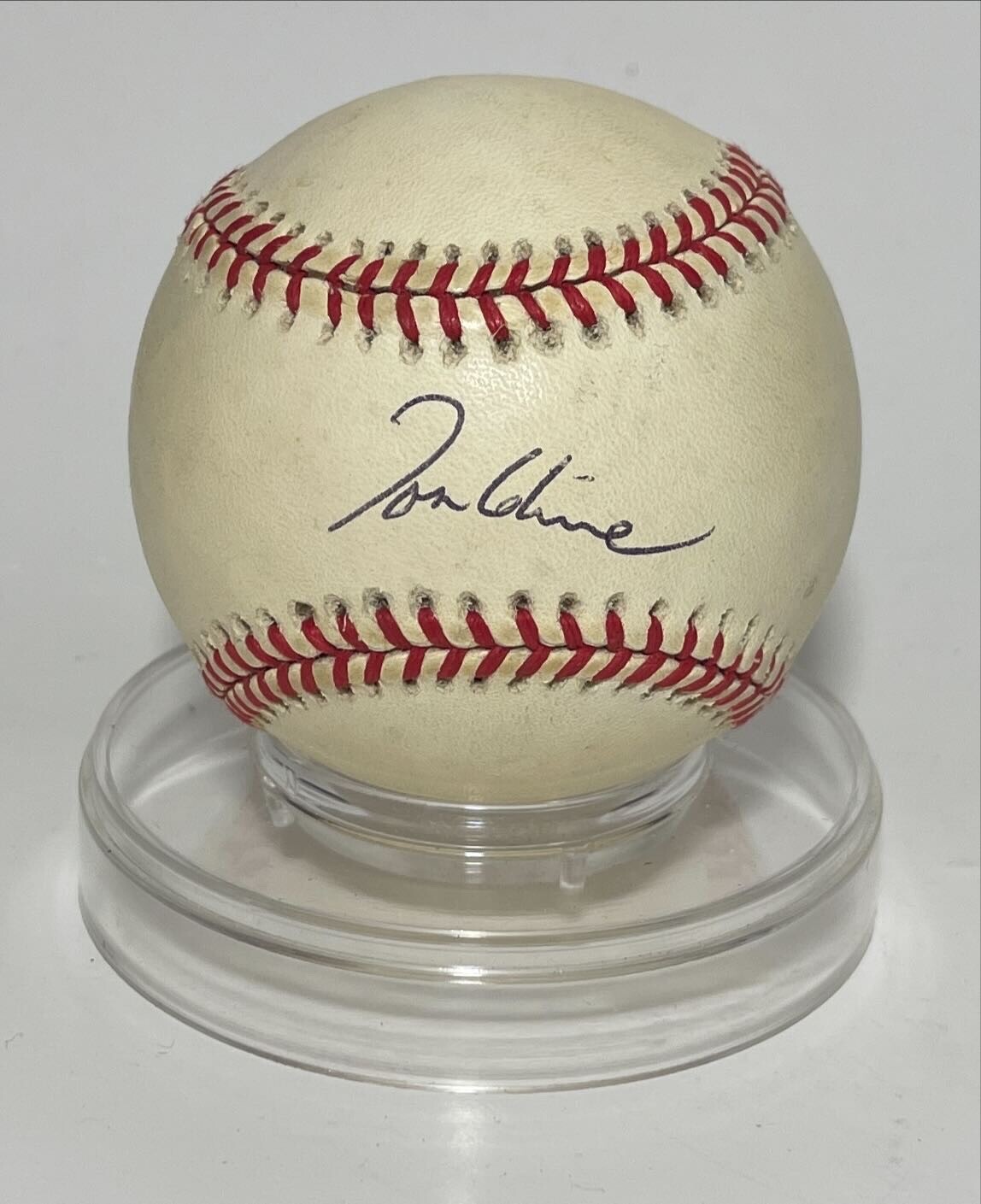 Tom Glavine Autographed Signed ONL BASEBALL ATLANTA BRAVES JSA CERTIFIED 