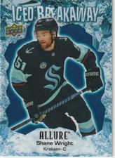 2023-24 Upper Deck Allure iced Breakaway #IB-1 Shane Wright Kraken