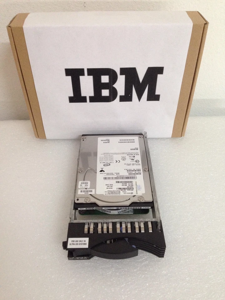 IBM 90P1310 90P1306 26K5153 146.8gb 10k U320 hard drive - Image 2 of 4