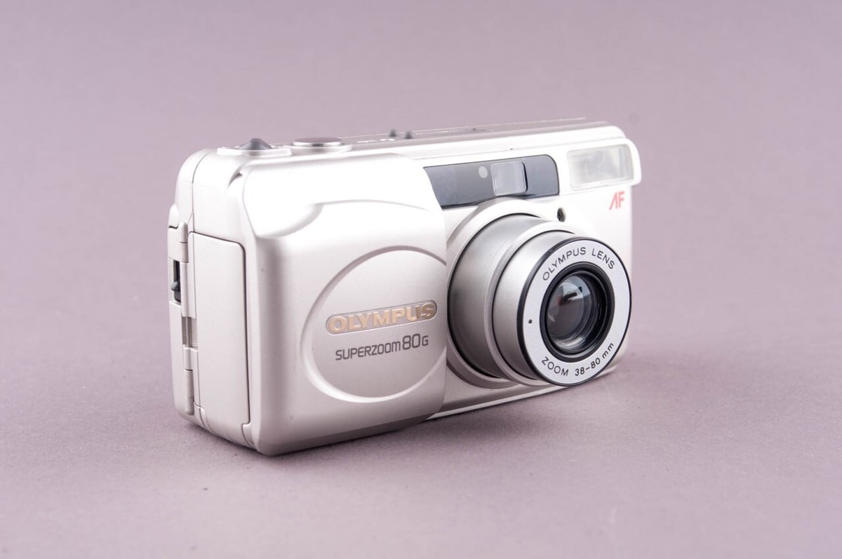 Olympus Superzoom 80G Silver Edition 35mm Point & Shoot Film