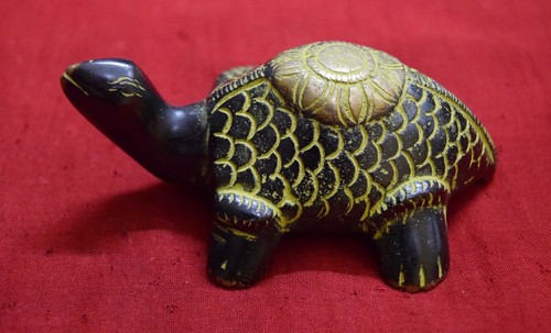 Decorative Turtle Figurine Home Table Decor Brass Handmade Statue Gift VR630 - Picture 2 of 10
