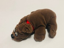 Pound Puppies Newborn Vintage 1980s Chocolate Brown Toys Tonka Stuffed Animals