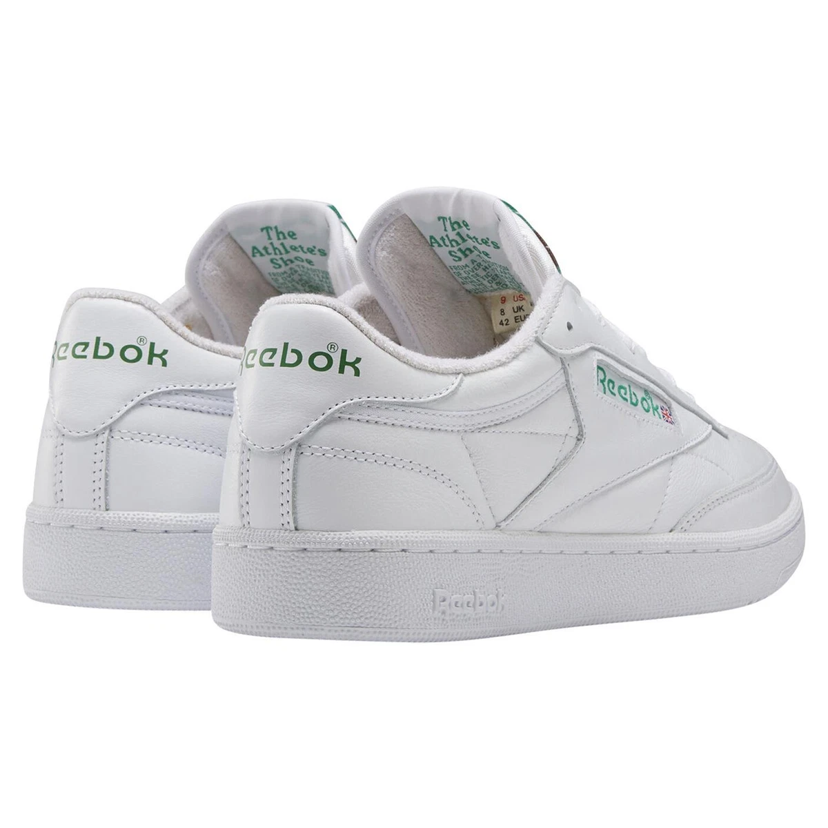 Reebok Classic CLUB C 85 White / Green - Free delivery