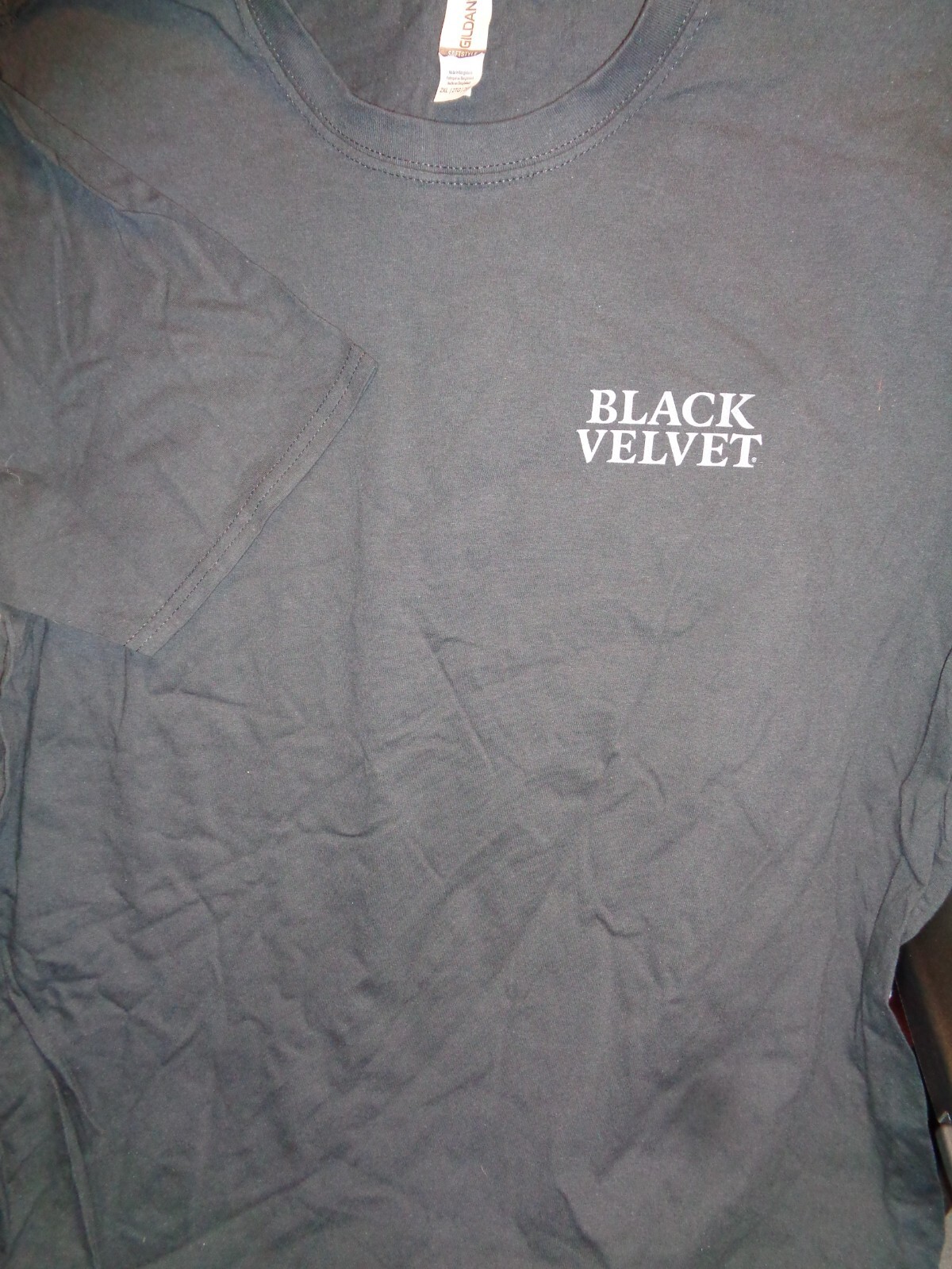 BLACK VELVET WHISKEY DEPENDABLY SMOOTH T SHIRT BLACK 2XL NEW COOL RARE eBay