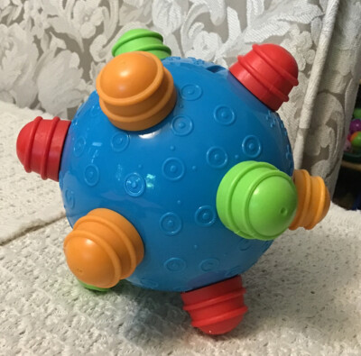 Baby Music Shake Jumping Bouncing SENSORY Developmental Ball by Sophia |  eBay
