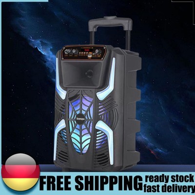 Outdoor Bluetooth-Compatible Speaker with Subwoofer Rechargeable Loud Speaker
