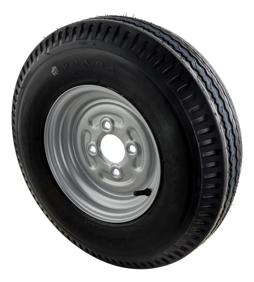 2x Ersatzrad Rad Anhänger 5.00-10 79M 145-10 135-10 4x100 Komplettrad DOT 20/25 - Bild 3 von 4