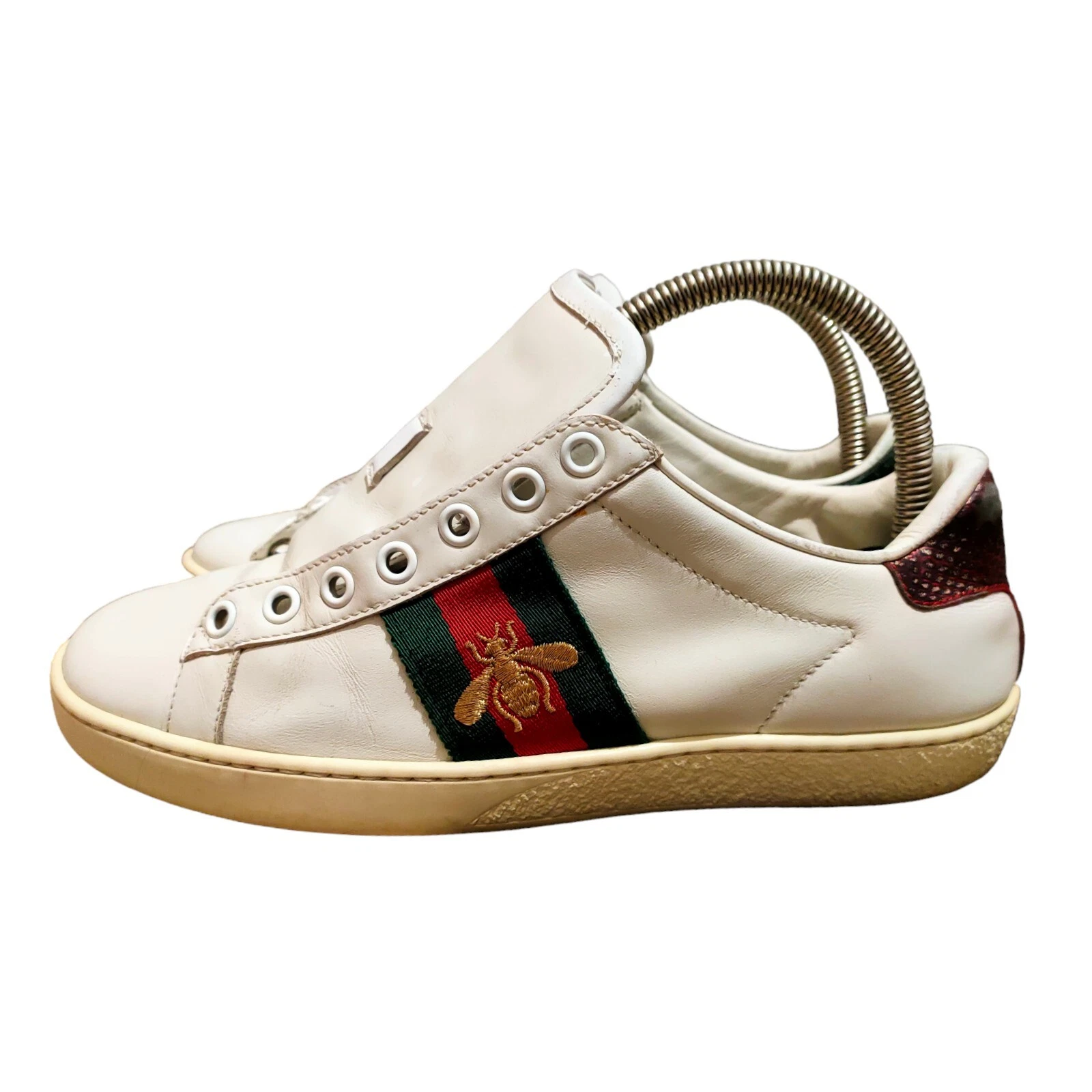 Baskets en cuir femme GUCCI ACE pointure 35,5