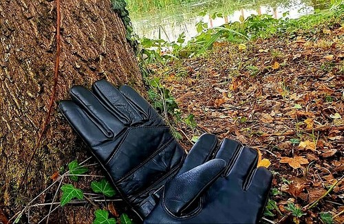 Oferta superior guantes de cuero genuino suaves para hombre, cuero - Imagen 7 de 7