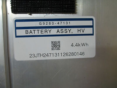 2013 Toyota Prius Plugin Plug-In Battery Cells Hybrid HV G9280
