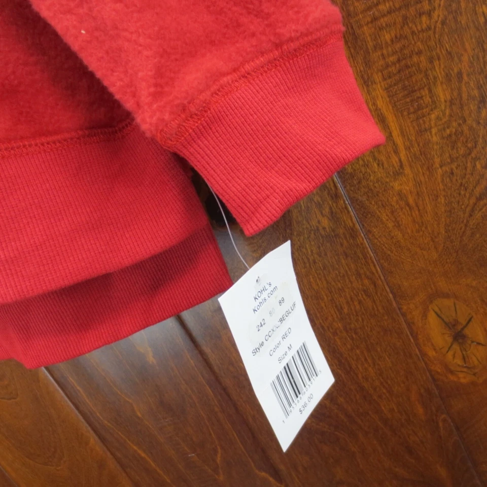 Suéter vermelho masculino Coca Cola médio novo com etiquetas - Imagem 4 de 4